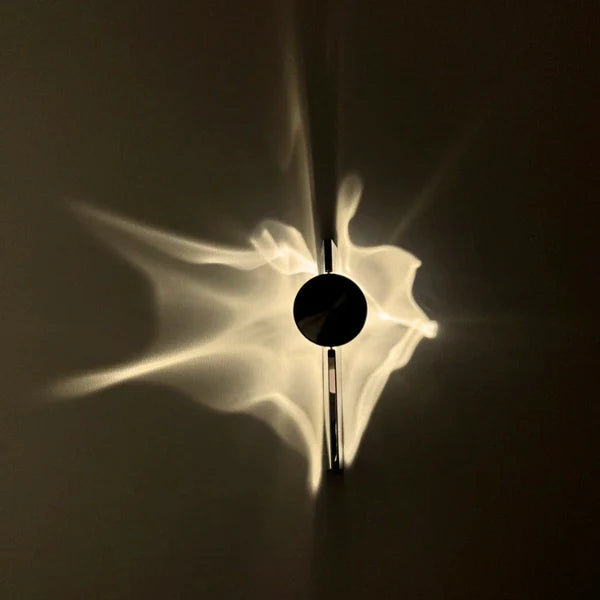 Muraano AuraWave – Artistieke Design Wandlamp met Organisch Lichteffect