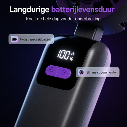 Muraano FrostFlow – Draagbare Turbo Airconditioner met IJskoeling