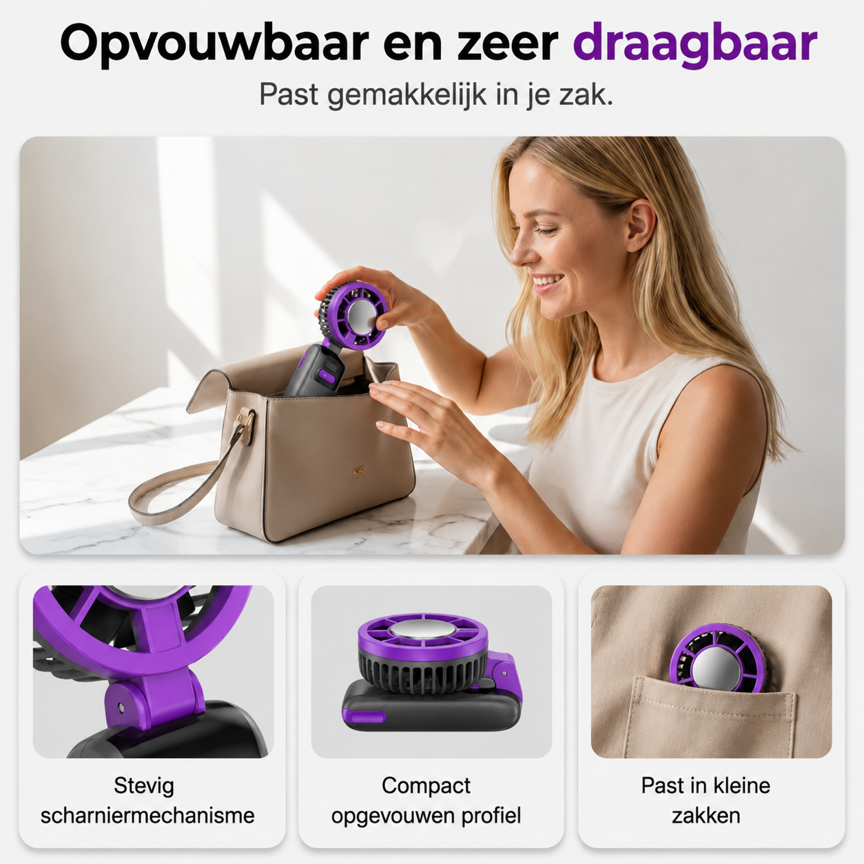 Muraano FrostFlow – Draagbare Turbo Airconditioner met IJskoeling