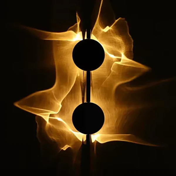 Muraano AuraWave – Artistieke Design Wandlamp met Organisch Lichteffect