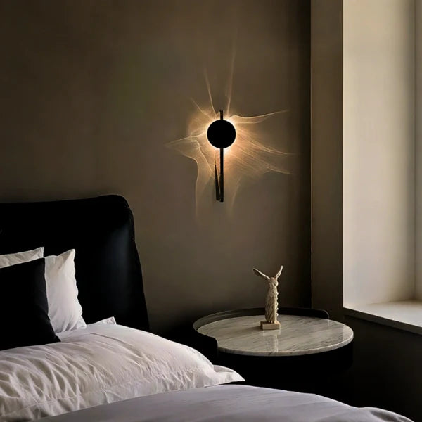 Muraano AuraWave – Artistieke Design Wandlamp met Organisch Lichteffect